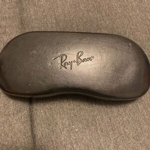 Ray-Ban Glasses Case Hard Clamshell Black